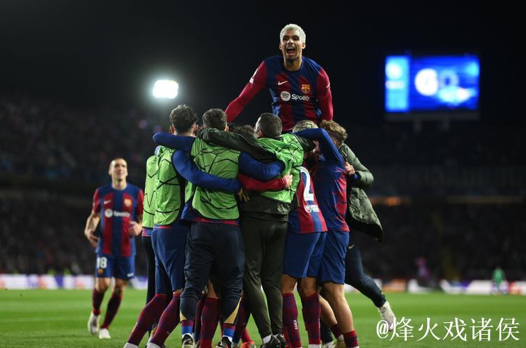 巴萨铁卫三分钟内双响逆转：欧冠比赛扳救巴萨